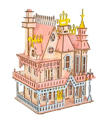 Levně Woodcraft Dřevěné 3D puzzle Velkolepá vila