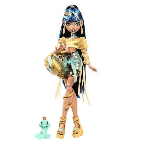 Mattel Monster High Fashion Doll Cleo De Nile & Pet Hissette HXH74