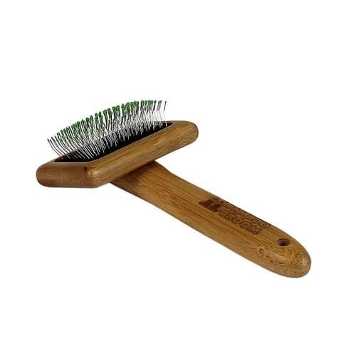 Levně Bamboo Groom Bambusový kartáč finišák vel. S