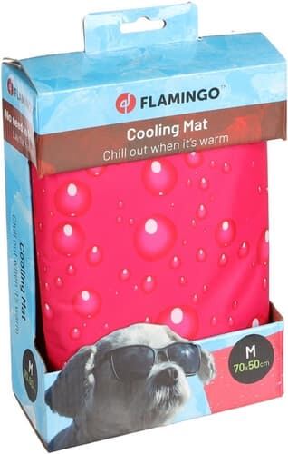 Flamingo Chladící podložka fuchsiová S 50x40 cm
