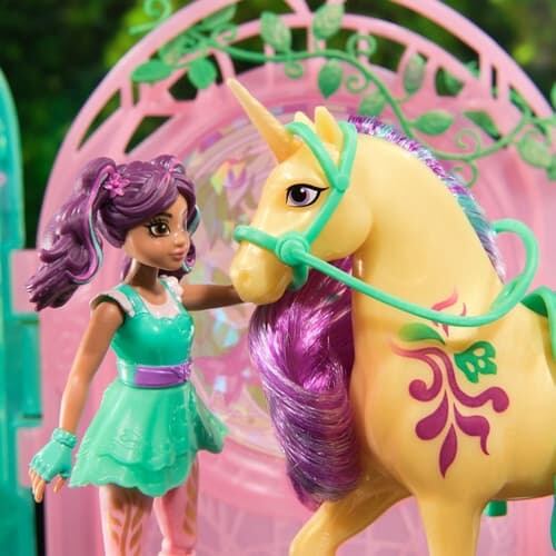 Spin Master Unicorn Academy Ava & jednorožec Leaf měnící barvy (obrázek 9)