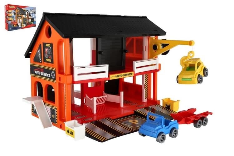Play House auto servis – dvoupatrová dílna pro děti