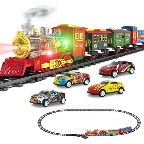 Parní vlak s funkcí páry