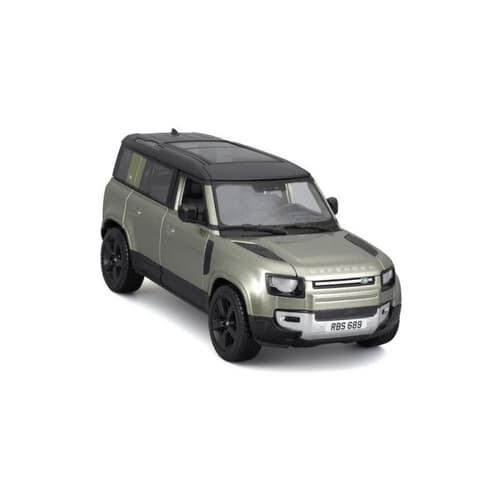 Levně Bburago 1:24 Plus Land Rover Defender 110 Green