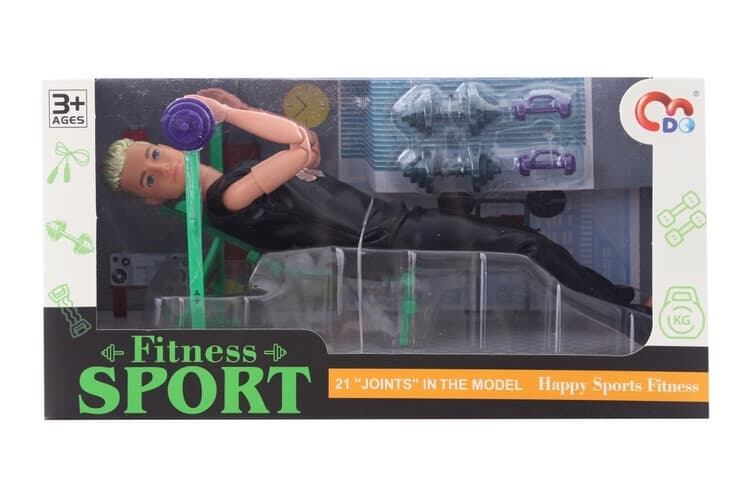 Levně LAMPS Panáček kloubový fitness cvičící
