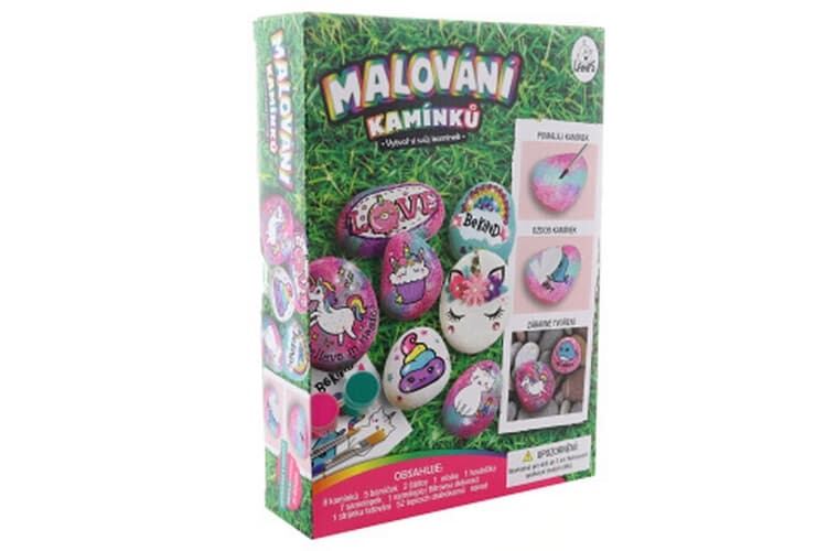 Lamps Malování kamínků jednorožci