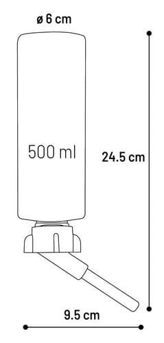 Flamingo Sippy Napáječka pro hlodavce 500ml (obrázek 3)