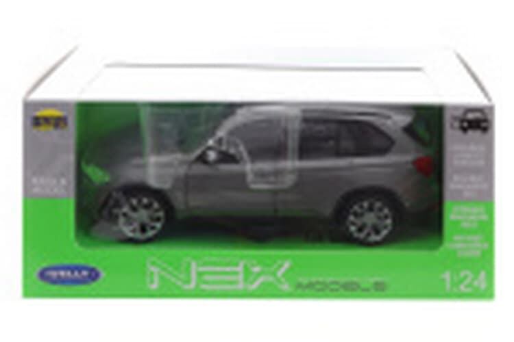 Welly Auto BMW X5 2014 šedá 1:24