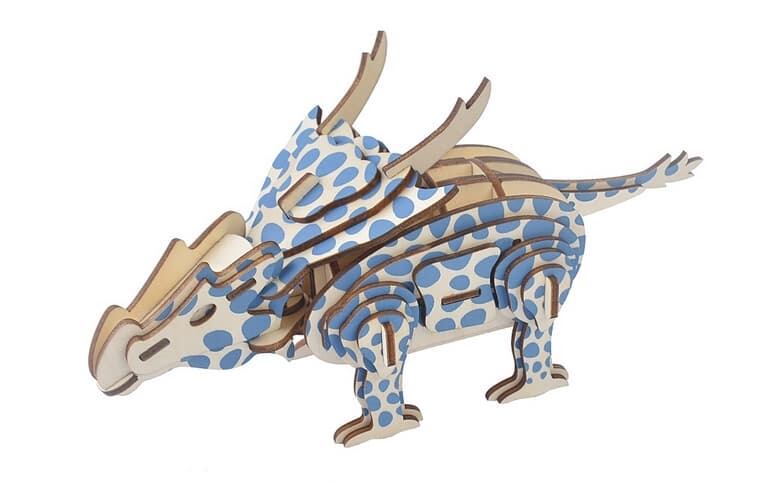 Levně Woodcraft Dřevěné 3D puzzle Achelousaurus