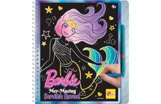 BARBIE SKETCH BOOK MER-MAZING SCRATCH REVEAL