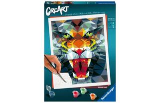 CreArt Polygon Tiger