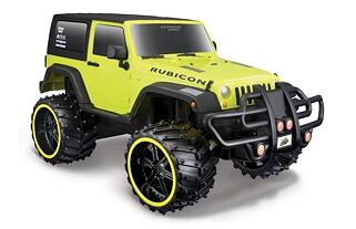 Maisto RC - Jeep Wrangler Rubicon, Off-Road, gelb, 1:16, 2.4GHz, XTR