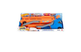 Hot Wheels City Tractor Trailer mit Raketenwerfer