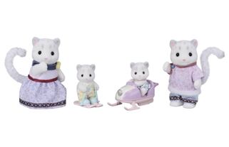 Sylvanian Families - Rodina  sněžných levhartů