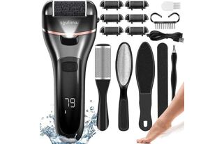 Elektrický pilník na paty a chodidla - sada