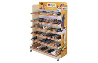 Mojo Dřevěný reklamní displej 68 cm