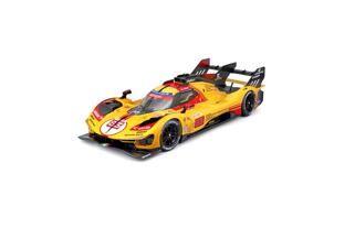 Bburago - RACING, Ferrari 499P - 24H Le Mans 2024 v dekorativním boxu, 1:18