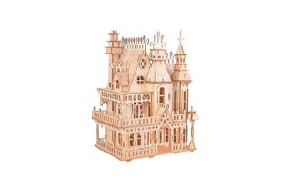 Woodcraft Dřevěné 3D puzzle Fantasy vila