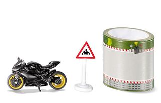 SIKU Blister 1601 - Motorrad mit Straßengurt