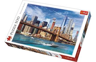 Trefl Puzzle Výhled na New York 500 dílků 48x34 cm