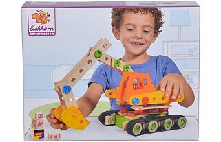 Eichhorn Stavebnice Constructor Bagr 4v1, 170 dílů