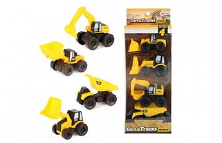 Autobau 4pcs Plastik 10cm in Box 12,5x34x6cm