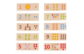 Bigjigs Toys Edukativní puzzle počítání