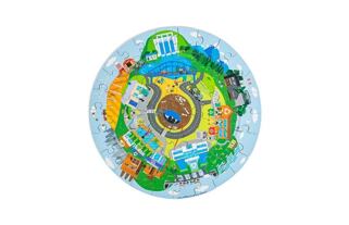 Bigjigs Toys Kreisförmiges Recycling-Puzzle