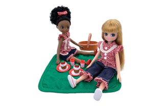 Lottie Set Picknick im Park