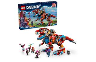 Lego Cooper und sein Roboter-Dinosaurier C-rex