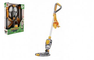 Metalldetektor/Schatzsucher Kunststoff 65cm batteriebetrieben mit Licht und Ton