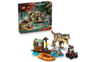 Lego Jurassic World 76975 T-rex a útěk po řece