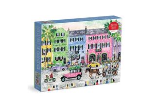 Galison Puzzle Michaela Storrings Vánoce v Charlestonu 1000 dílků