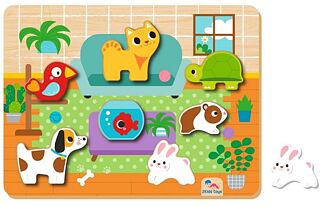 2Kids Toys Vkládací puzzle Mazlíčci