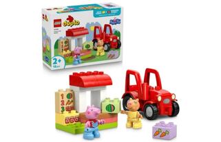 LEGO® DUPLO® 10468 Prasátko Peppa: Traktor a tržnice