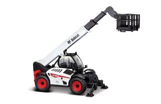 Bburago - Construction ,Teleskopický manipulátor Bobcat s pracovní plošinou, 1:50