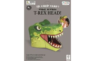 Fiesta Crafts Kreativní sada 3D maska T. rex