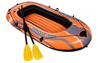 Nafukovací člun s pádly a nafukovací pumpou Bestway