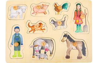 Small Foot - Holzpuzzle Farm Life