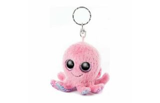 Plüsch Schlüsselanhänger Oktopus Poli 8 cm