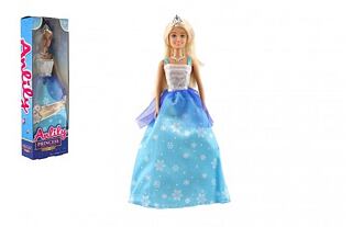 Prinzessin Anlily Puppe blau Kunststoff in Box