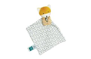 Doudou Geschenkset - Fuchs mit Decke aus Bio-Baumwolle 20 cm