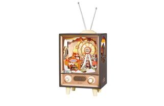 RoboTime 3D-Holzpuzzle Karneval bei Sonnenuntergang
