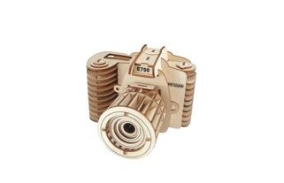 Woodcraft Dřevěné 3D puzzle Foťák