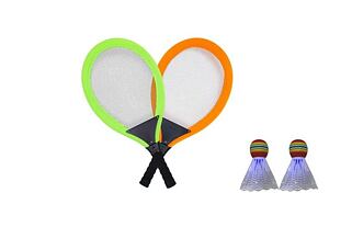 Badminton se svítícím košíčkem Sporto