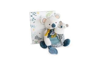 Doudou Geschenkset - Koala Yoca mit Baby 25 cm