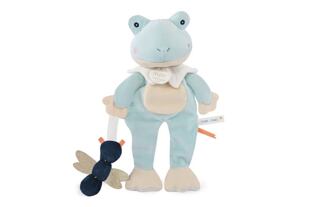 Doudou Geschenkset - Plüschtier Frosch mit Libelle 27 cm
