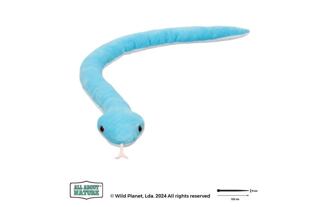 Wild Planet - Blaue Viper Plüsch