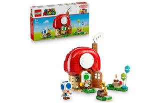 Lego Super Mario 72041 Toad a párty v jeho domku