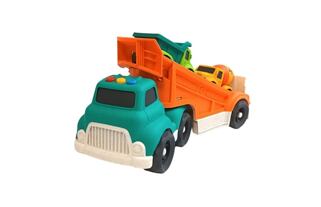 Bavytoy Set truck s autíčky z bioplastu